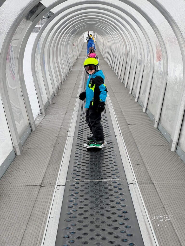 Leevilandia’s covered carpet lift